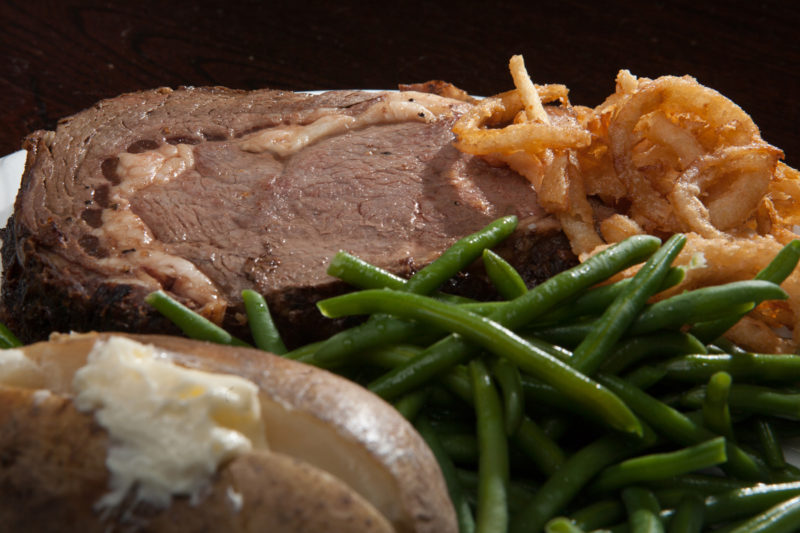 FOOD PHOTOGRAPHY STEAK DINNER