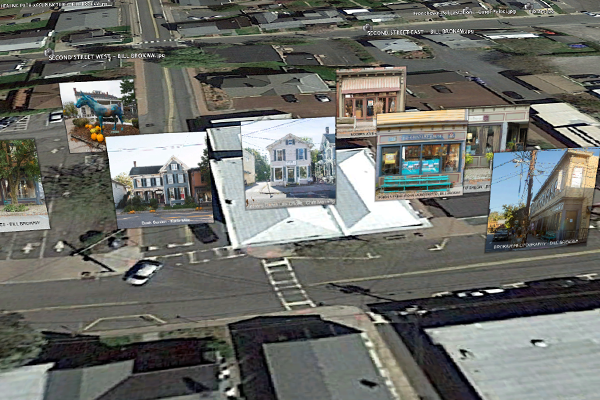 FRENCHTOWN BUSINESSES ON GOOGLE EARTH