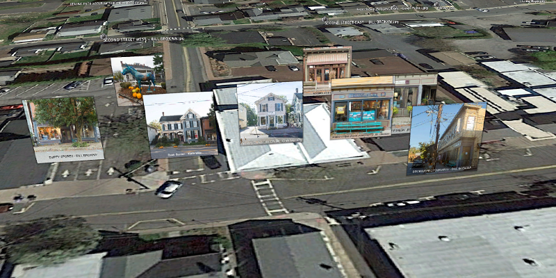 FRENCHTOWN BUSINESSES ON GOOGLE EARTH