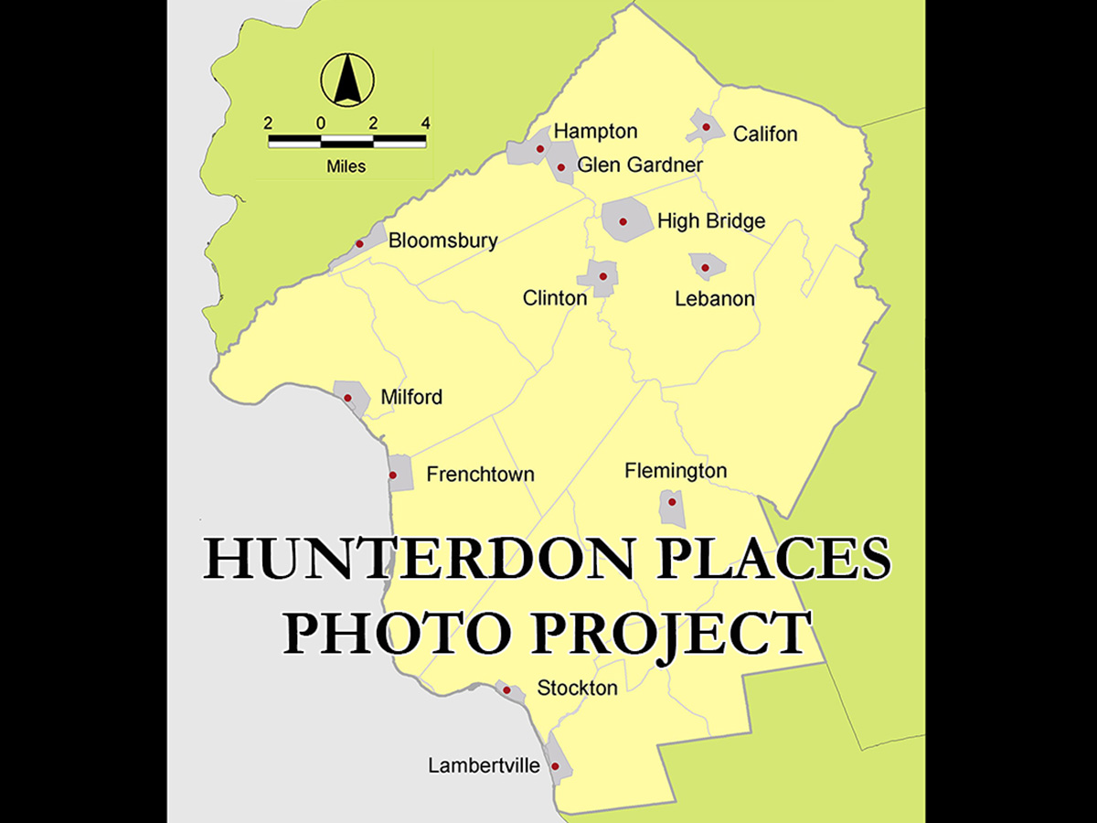 HUNTERDON PLACES PHOTO PROJECT MAP